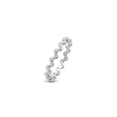 Water Silver Ring, White Rhodium, Premium Cubic Zirconia+ Give Hope Gift